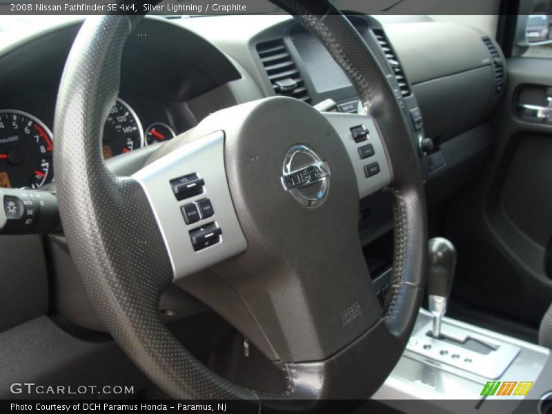 Silver Lightning / Graphite 2008 Nissan Pathfinder SE 4x4