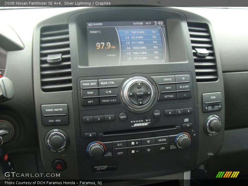Silver Lightning / Graphite 2008 Nissan Pathfinder SE 4x4