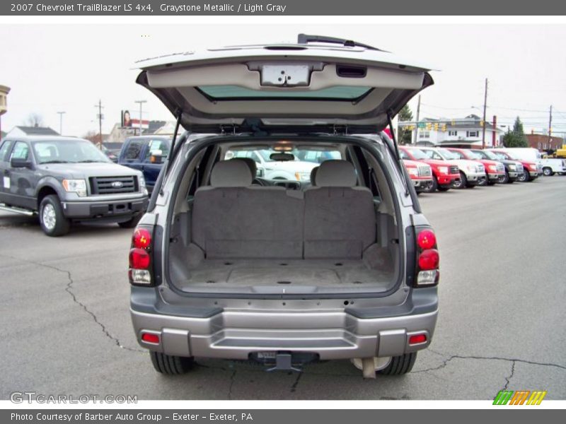 Graystone Metallic / Light Gray 2007 Chevrolet TrailBlazer LS 4x4
