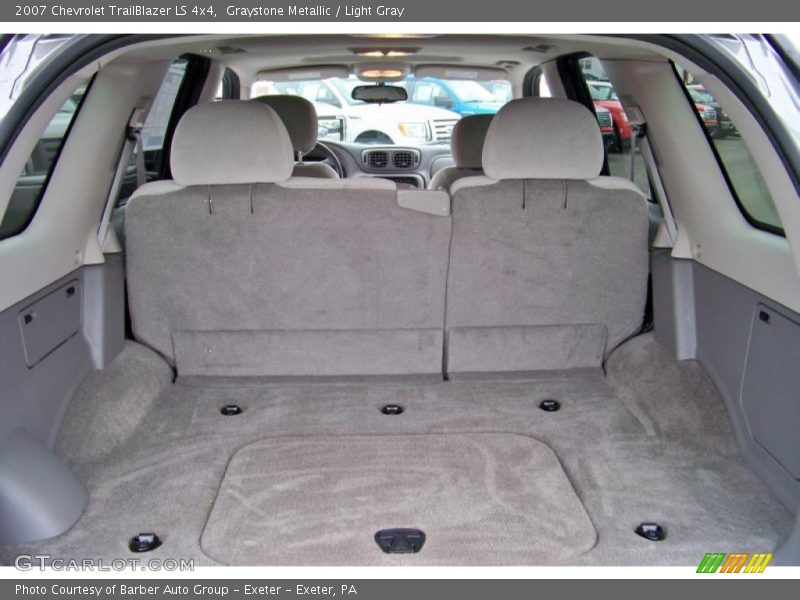 Graystone Metallic / Light Gray 2007 Chevrolet TrailBlazer LS 4x4