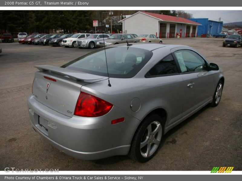 Titanium Metallic / Ebony 2008 Pontiac G5 GT