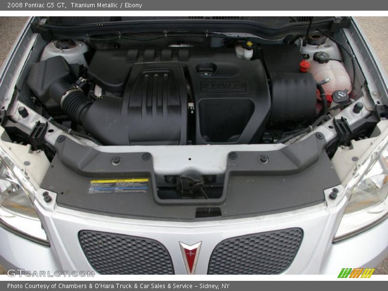 Titanium Metallic / Ebony 2008 Pontiac G5 GT