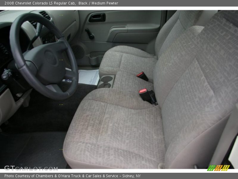 Black / Medium Pewter 2008 Chevrolet Colorado LS Regular Cab