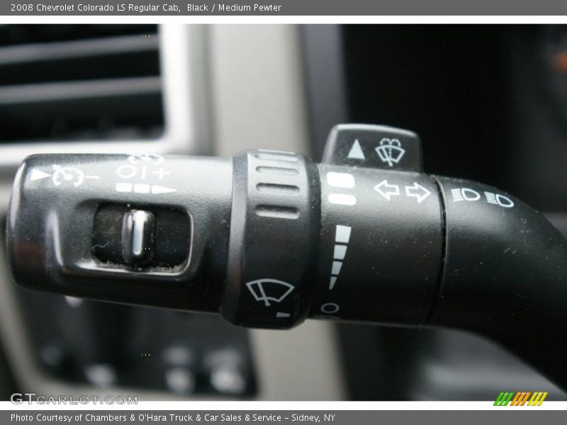 Black / Medium Pewter 2008 Chevrolet Colorado LS Regular Cab