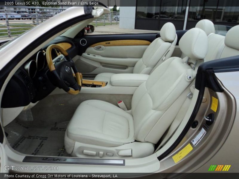  2005 SC 430 Ecru Beige Interior