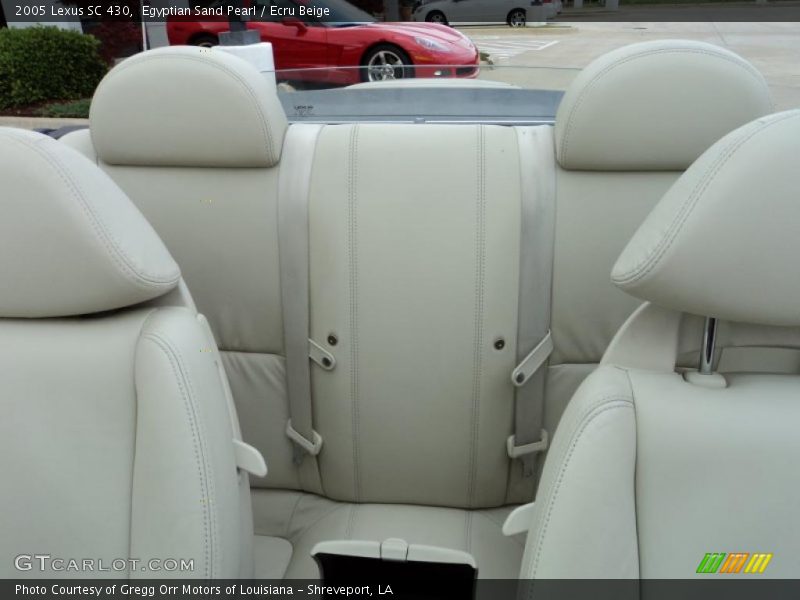  2005 SC 430 Ecru Beige Interior