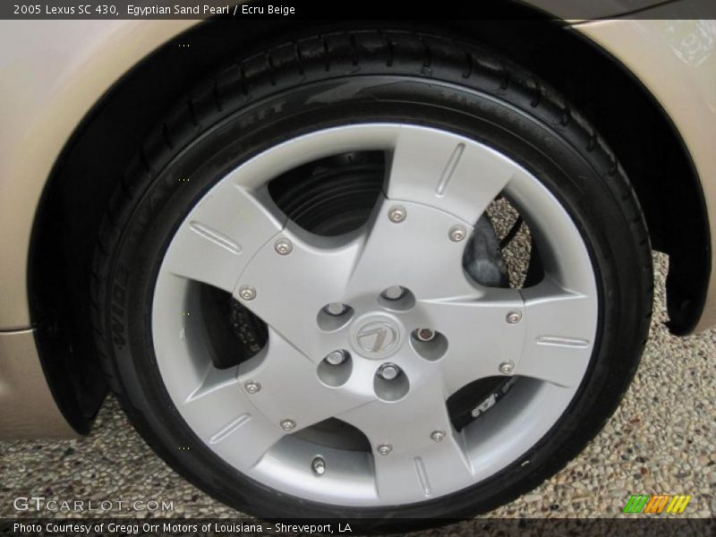 Egyptian Sand Pearl / Ecru Beige 2005 Lexus SC 430