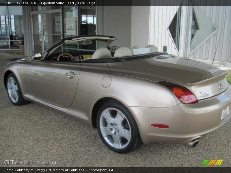 Egyptian Sand Pearl / Ecru Beige 2005 Lexus SC 430