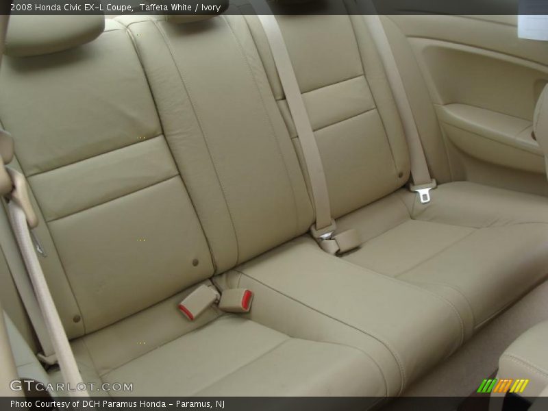 Taffeta White / Ivory 2008 Honda Civic EX-L Coupe