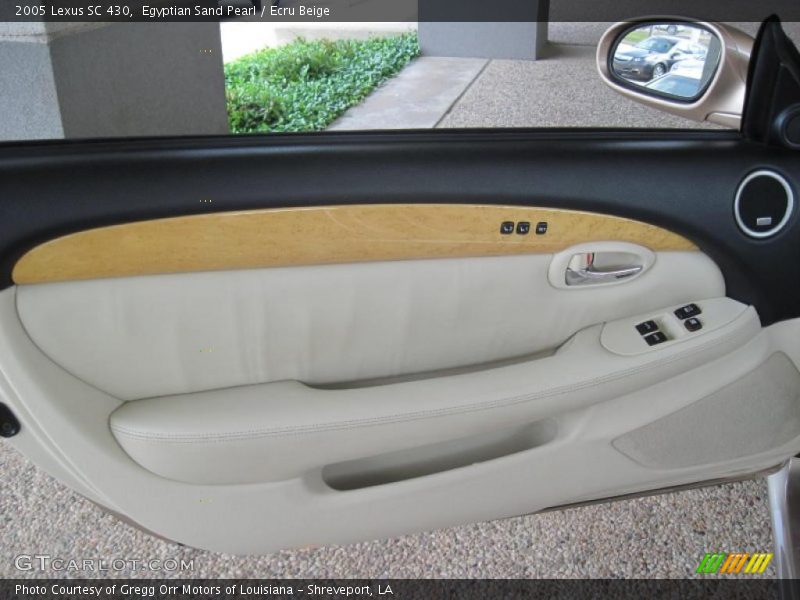 Egyptian Sand Pearl / Ecru Beige 2005 Lexus SC 430