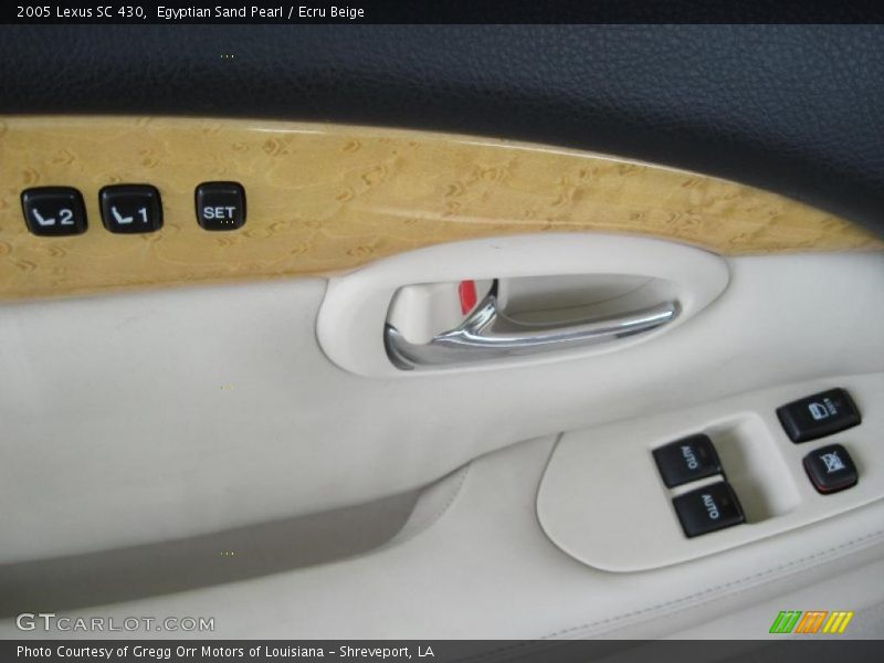 Egyptian Sand Pearl / Ecru Beige 2005 Lexus SC 430