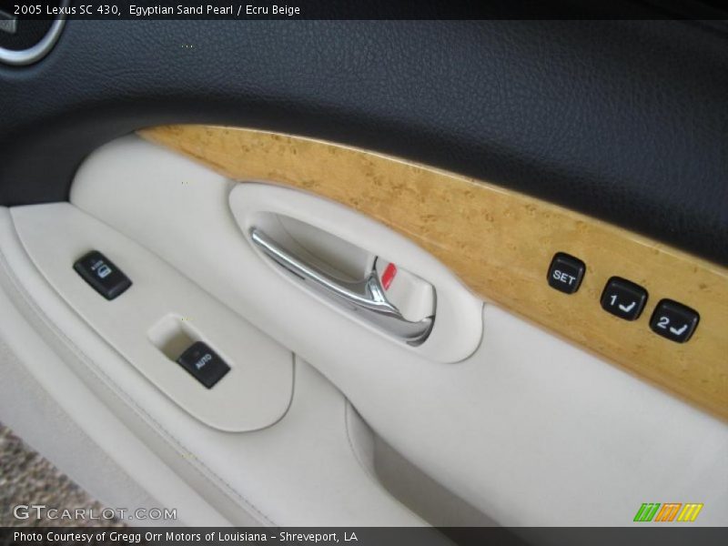 Egyptian Sand Pearl / Ecru Beige 2005 Lexus SC 430