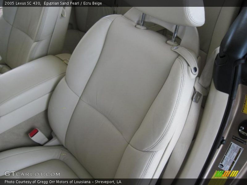 Egyptian Sand Pearl / Ecru Beige 2005 Lexus SC 430