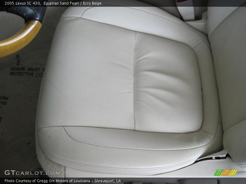 Egyptian Sand Pearl / Ecru Beige 2005 Lexus SC 430