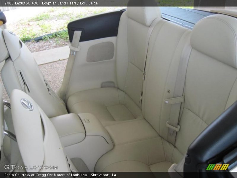Egyptian Sand Pearl / Ecru Beige 2005 Lexus SC 430