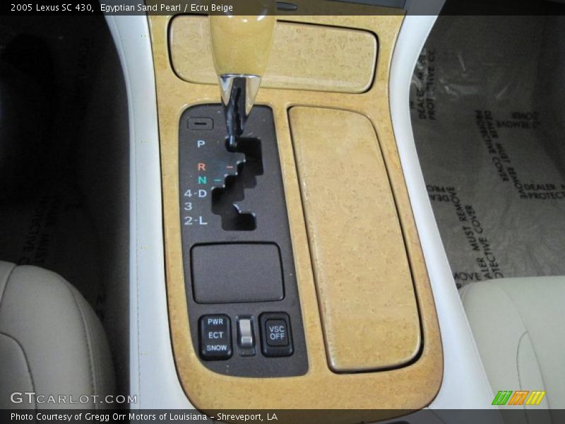  2005 SC 430 5 Speed Automatic Shifter