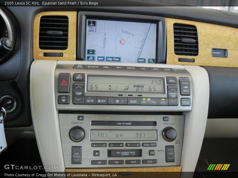 Egyptian Sand Pearl / Ecru Beige 2005 Lexus SC 430