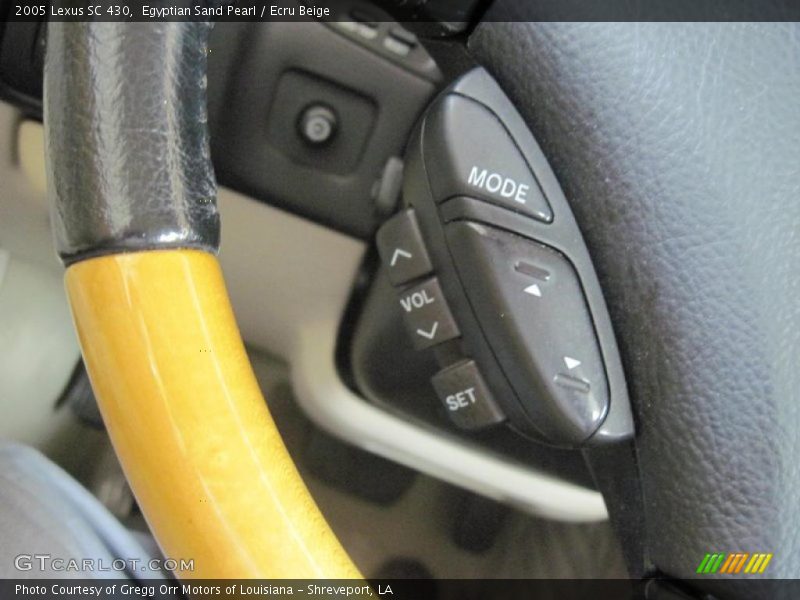 Controls of 2005 SC 430