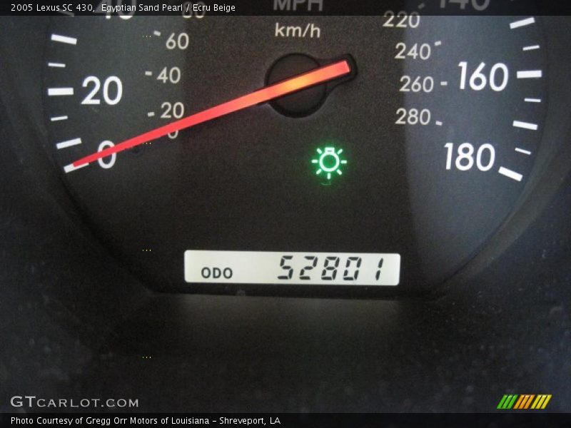 Egyptian Sand Pearl / Ecru Beige 2005 Lexus SC 430