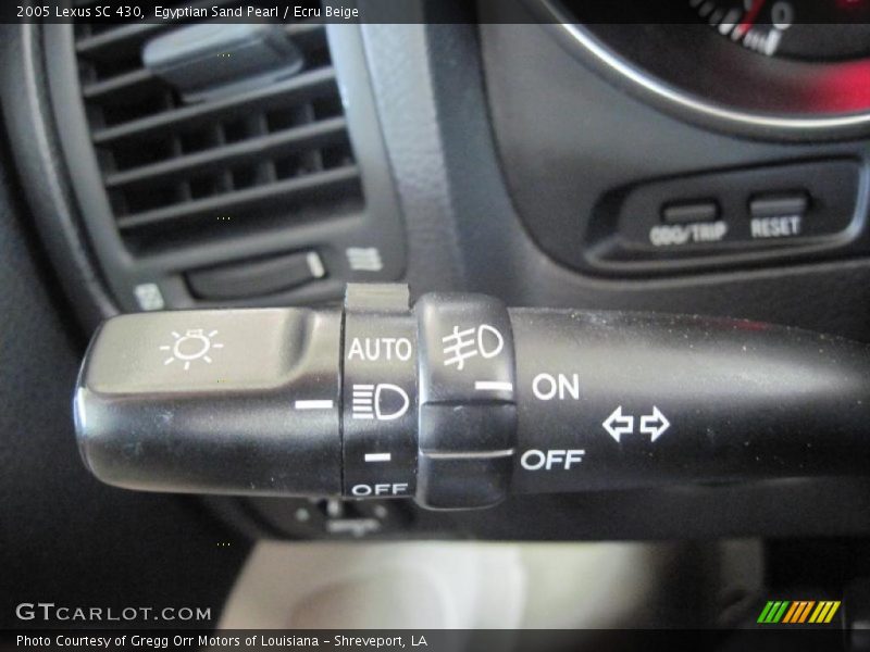 Egyptian Sand Pearl / Ecru Beige 2005 Lexus SC 430