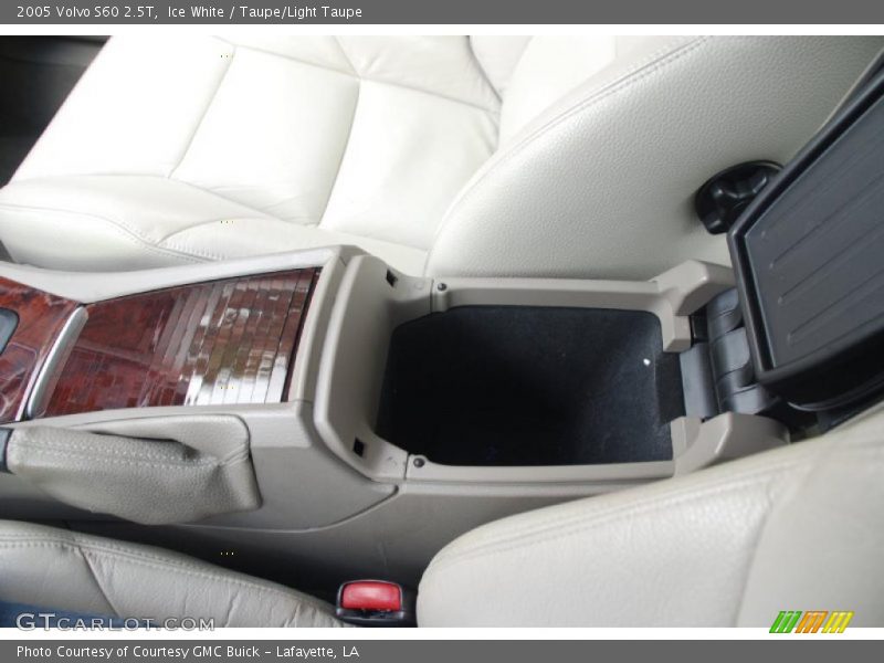 Ice White / Taupe/Light Taupe 2005 Volvo S60 2.5T