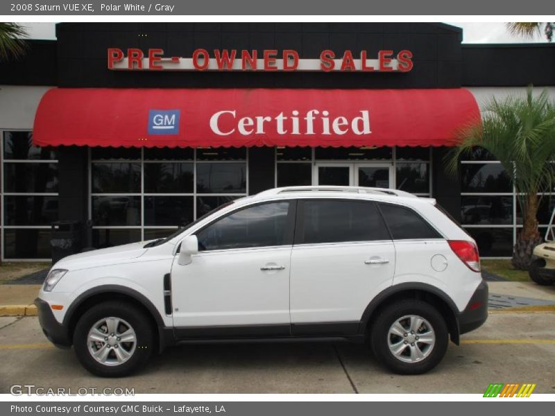 Polar White / Gray 2008 Saturn VUE XE