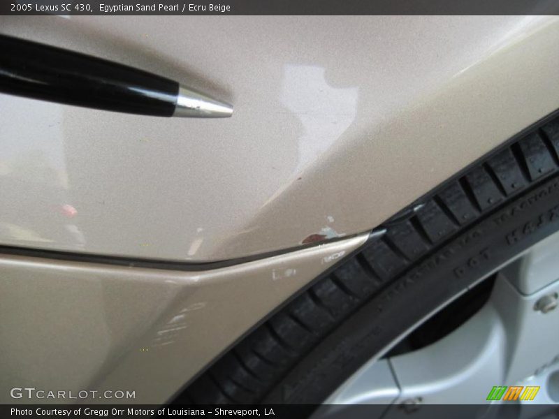 Egyptian Sand Pearl / Ecru Beige 2005 Lexus SC 430