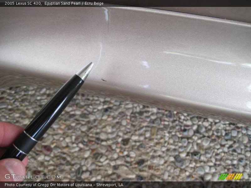 Egyptian Sand Pearl / Ecru Beige 2005 Lexus SC 430
