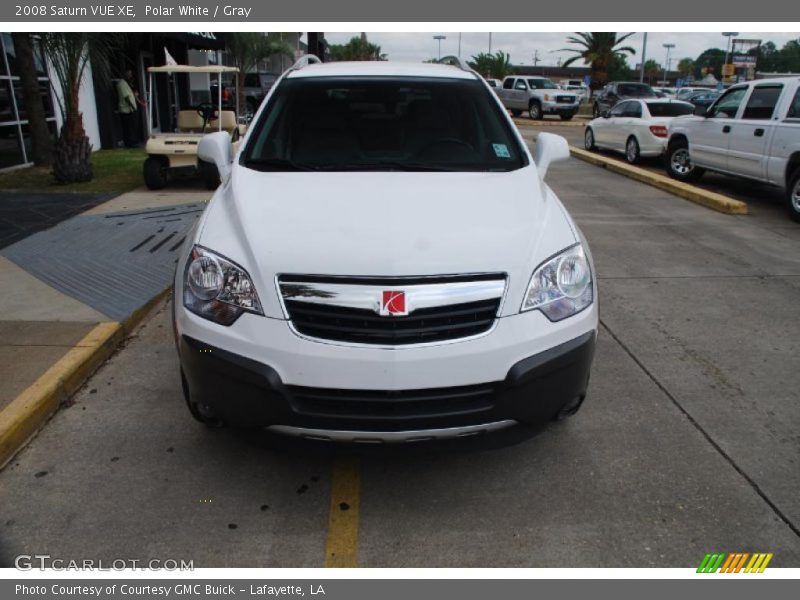 Polar White / Gray 2008 Saturn VUE XE