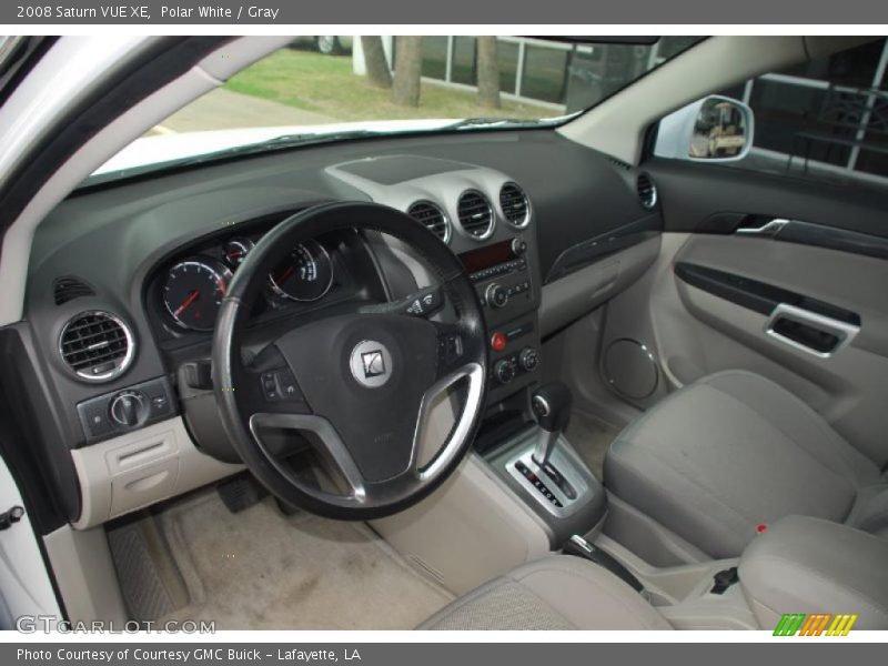 Polar White / Gray 2008 Saturn VUE XE