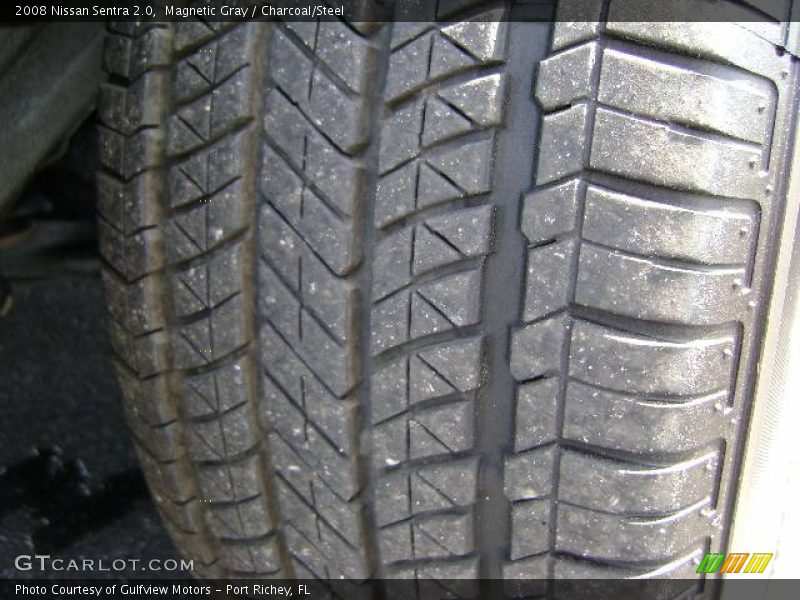 Magnetic Gray / Charcoal/Steel 2008 Nissan Sentra 2.0