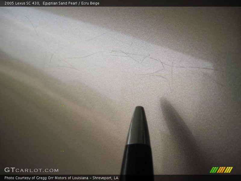 Egyptian Sand Pearl / Ecru Beige 2005 Lexus SC 430