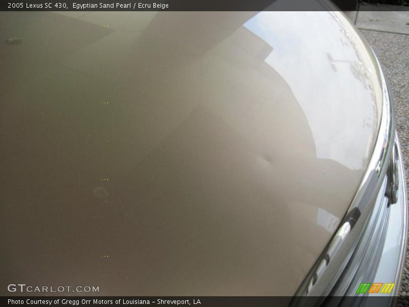 Egyptian Sand Pearl / Ecru Beige 2005 Lexus SC 430