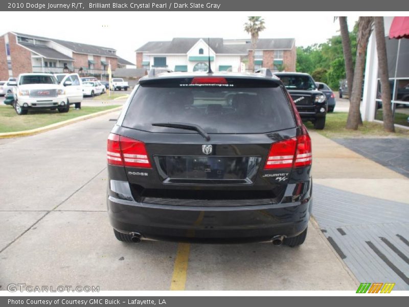 Brilliant Black Crystal Pearl / Dark Slate Gray 2010 Dodge Journey R/T