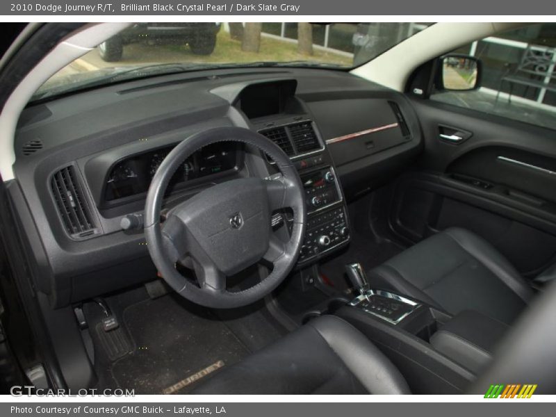Brilliant Black Crystal Pearl / Dark Slate Gray 2010 Dodge Journey R/T