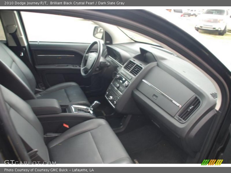 Brilliant Black Crystal Pearl / Dark Slate Gray 2010 Dodge Journey R/T