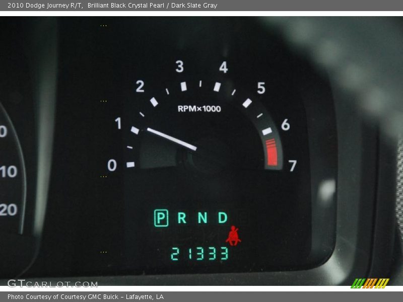 Brilliant Black Crystal Pearl / Dark Slate Gray 2010 Dodge Journey R/T