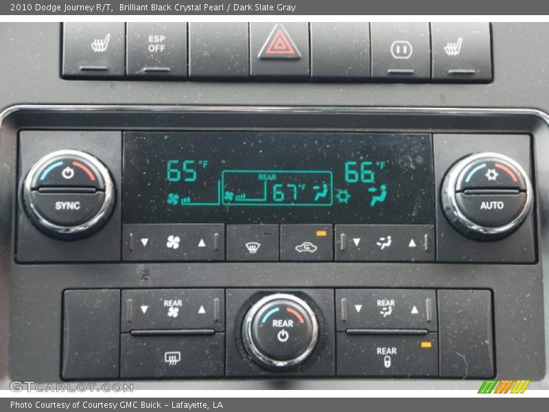 Brilliant Black Crystal Pearl / Dark Slate Gray 2010 Dodge Journey R/T