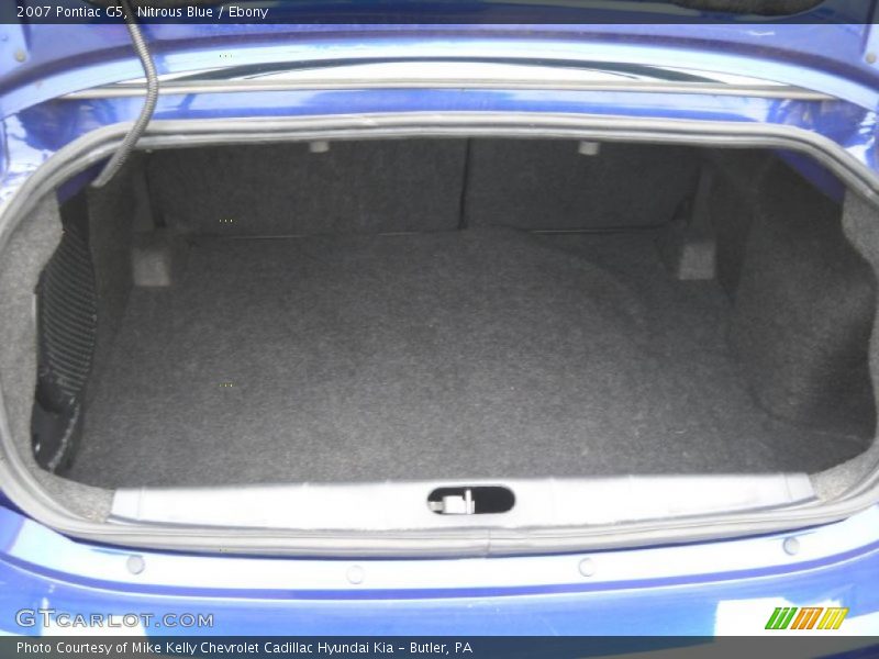 Nitrous Blue / Ebony 2007 Pontiac G5