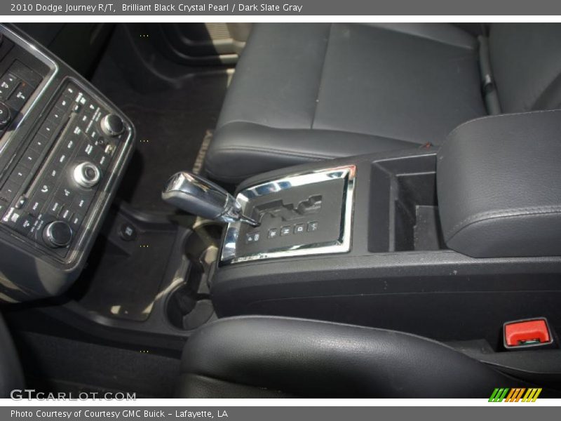Brilliant Black Crystal Pearl / Dark Slate Gray 2010 Dodge Journey R/T