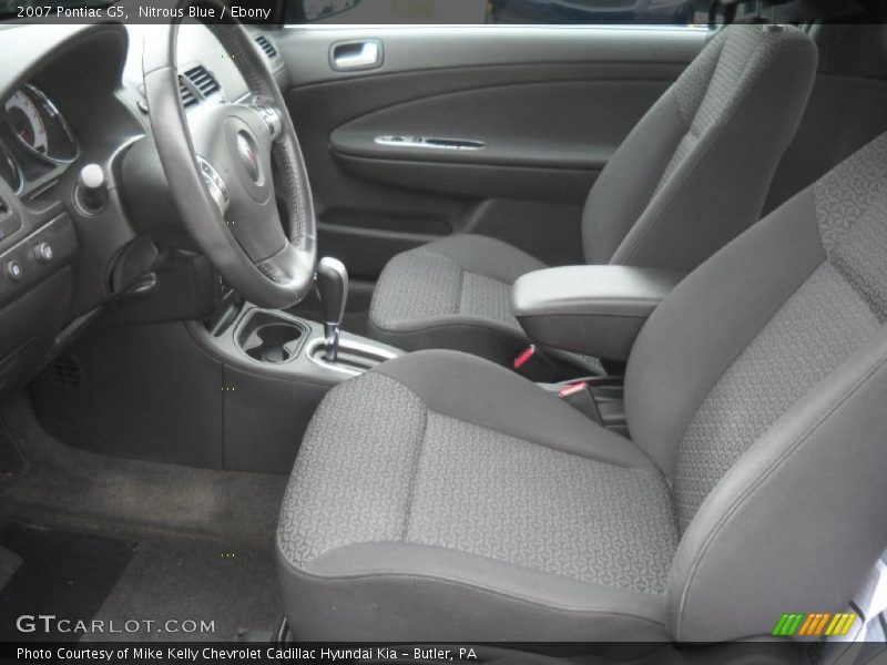 Nitrous Blue / Ebony 2007 Pontiac G5
