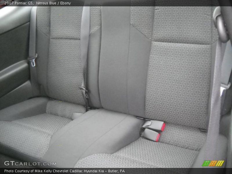 Nitrous Blue / Ebony 2007 Pontiac G5
