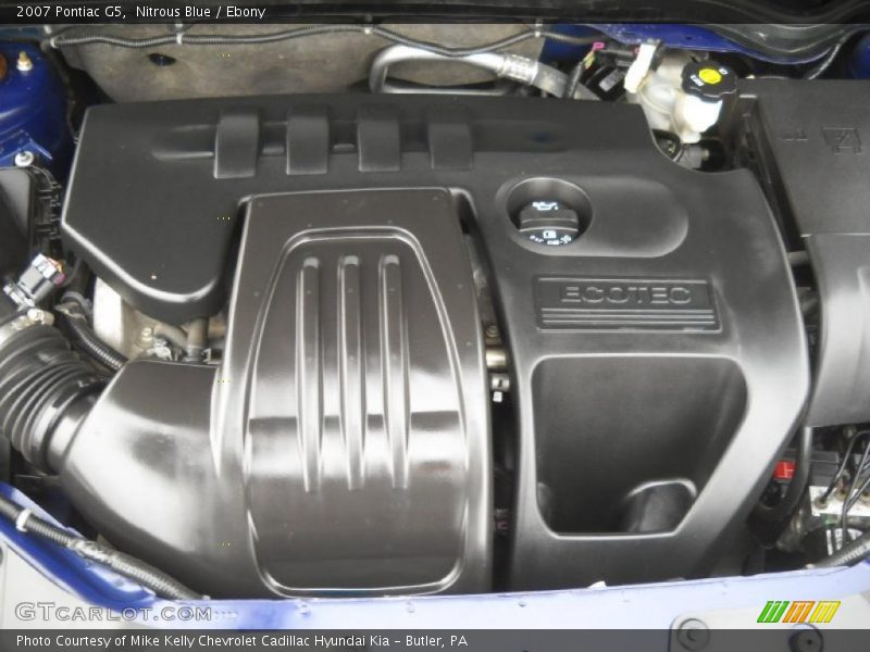 Nitrous Blue / Ebony 2007 Pontiac G5