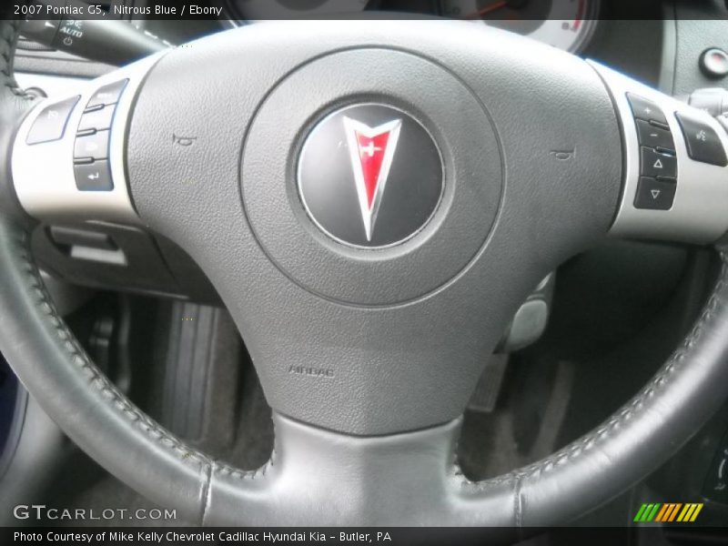 Nitrous Blue / Ebony 2007 Pontiac G5