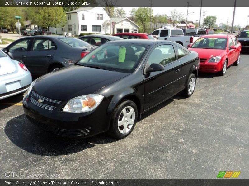 Black / Gray 2007 Chevrolet Cobalt LT Coupe