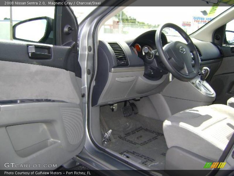 Magnetic Gray / Charcoal/Steel 2008 Nissan Sentra 2.0