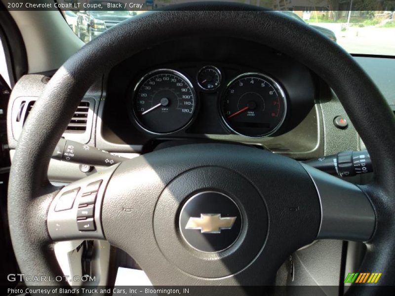 Black / Gray 2007 Chevrolet Cobalt LT Coupe