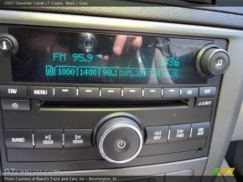 Black / Gray 2007 Chevrolet Cobalt LT Coupe
