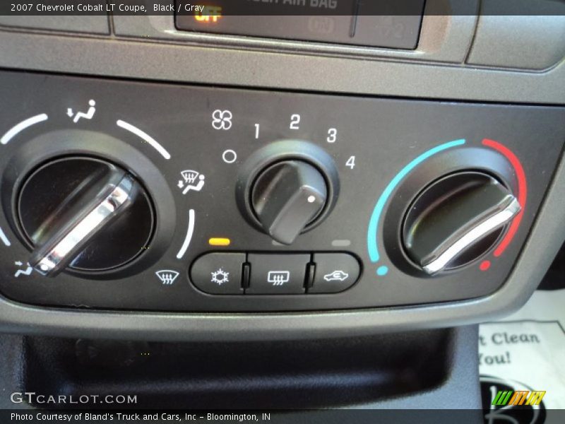 Black / Gray 2007 Chevrolet Cobalt LT Coupe