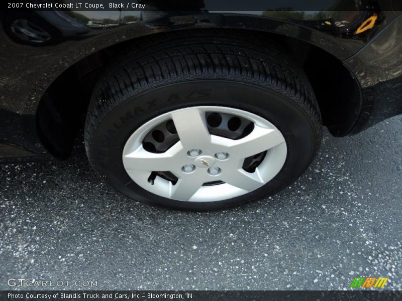 Black / Gray 2007 Chevrolet Cobalt LT Coupe